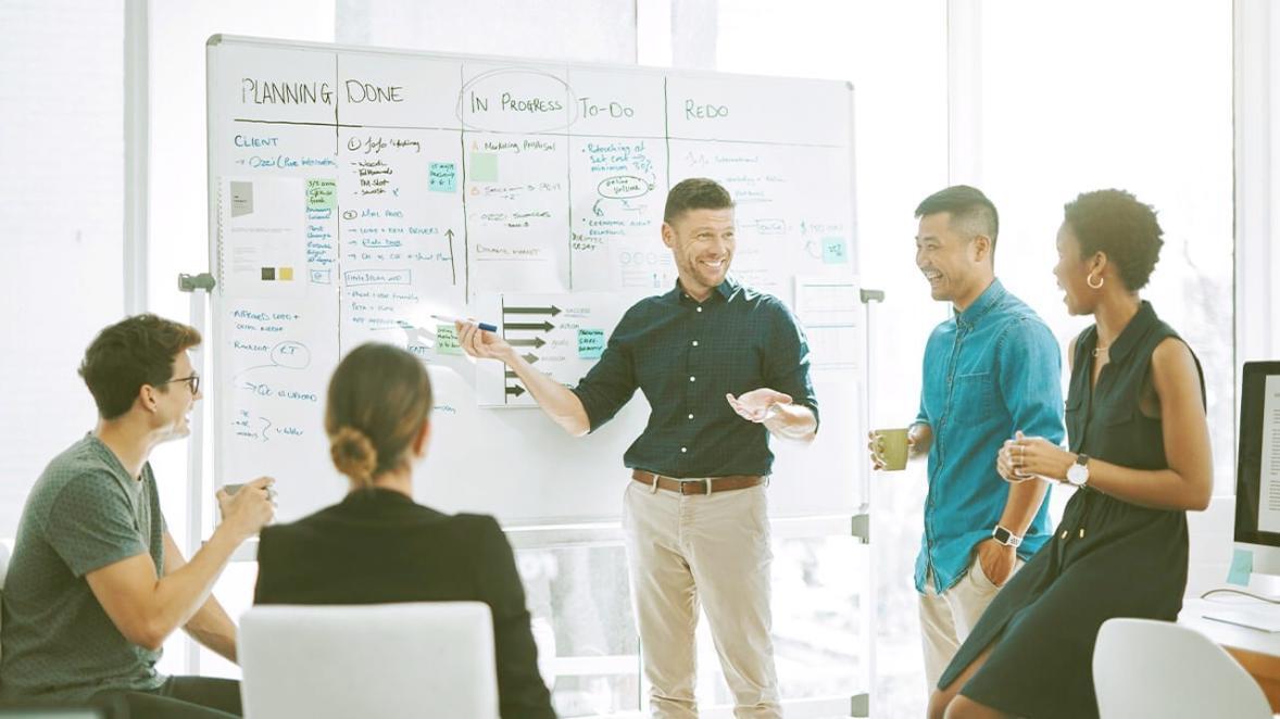 Lernumgebung mit strukturierten Modulen